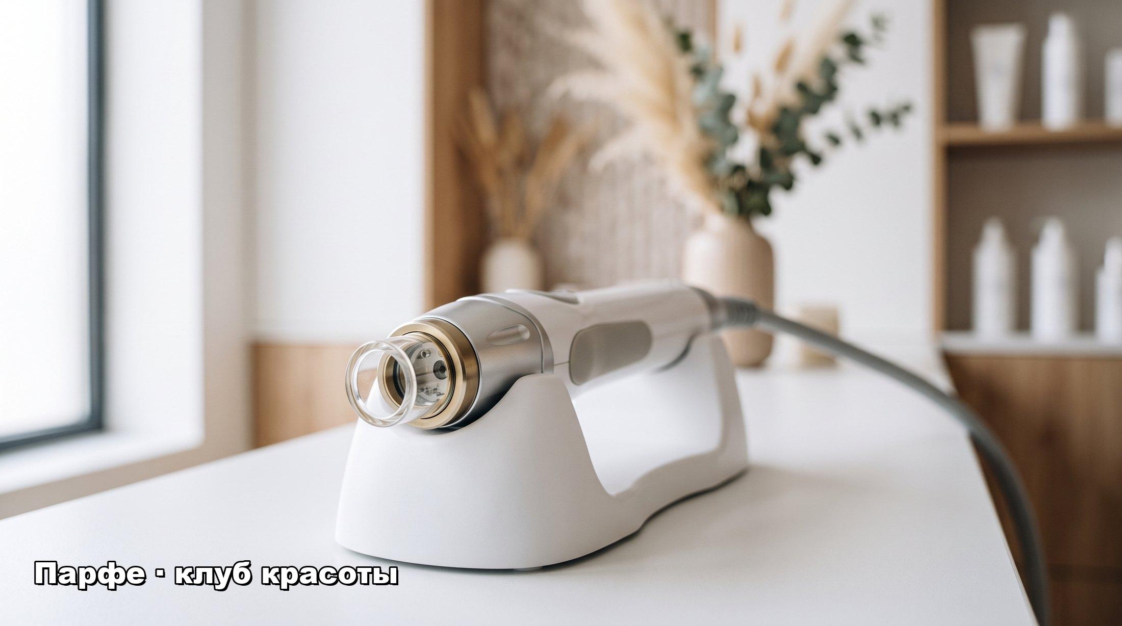Лазерный аппарат для работы с куперозом в клубе красоты «Парфе»
